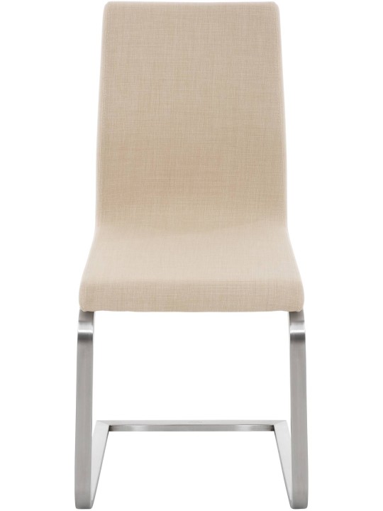 Cadeira de jantar Belfort FABRIC, creme