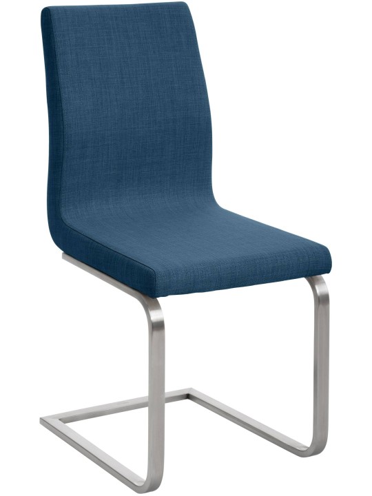 Cadeira de jantar Belfort FABRIC, azul