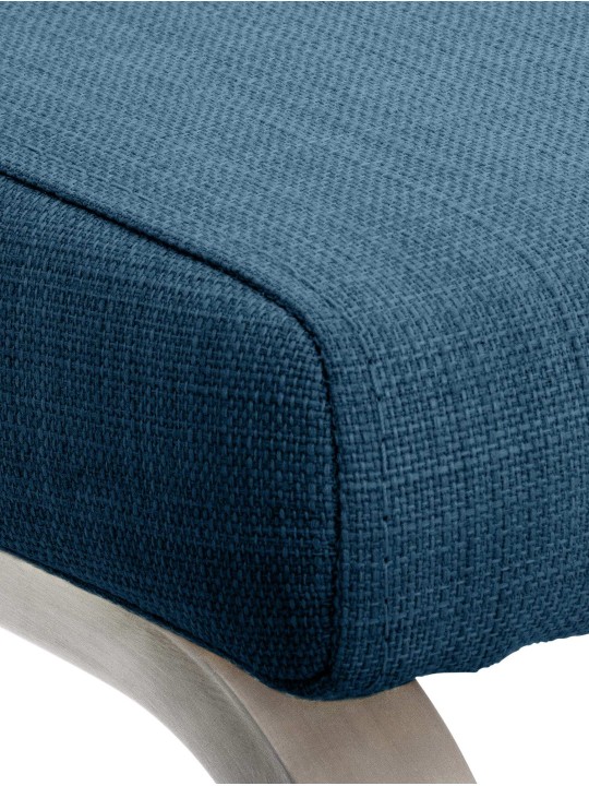Cadeira de jantar Belfort FABRIC, azul