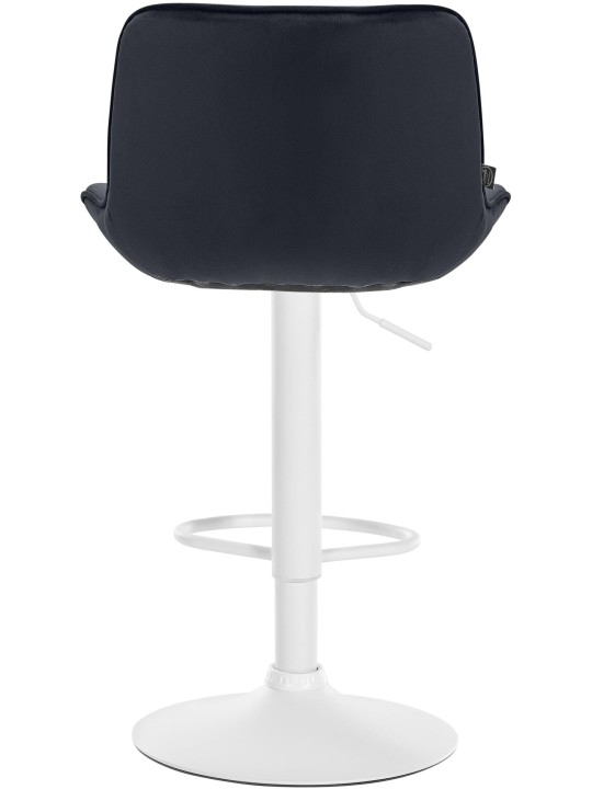 Banqueta alta Vonore veludo, preto Banqueta alta Vonore veludo, preto