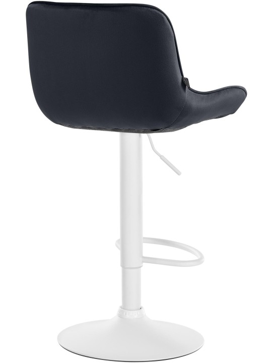 Banqueta alta Vonore veludo, preto Banqueta alta Vonore veludo, preto