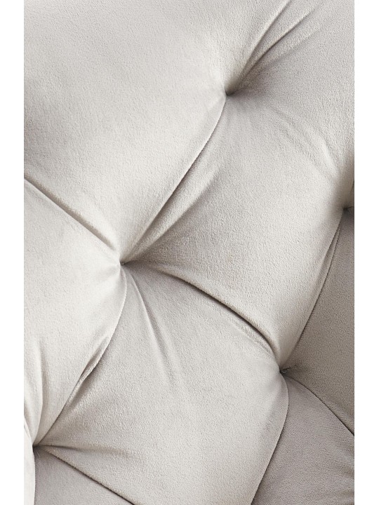 Cadeira da sala de jantar Antigo veludo, cinza