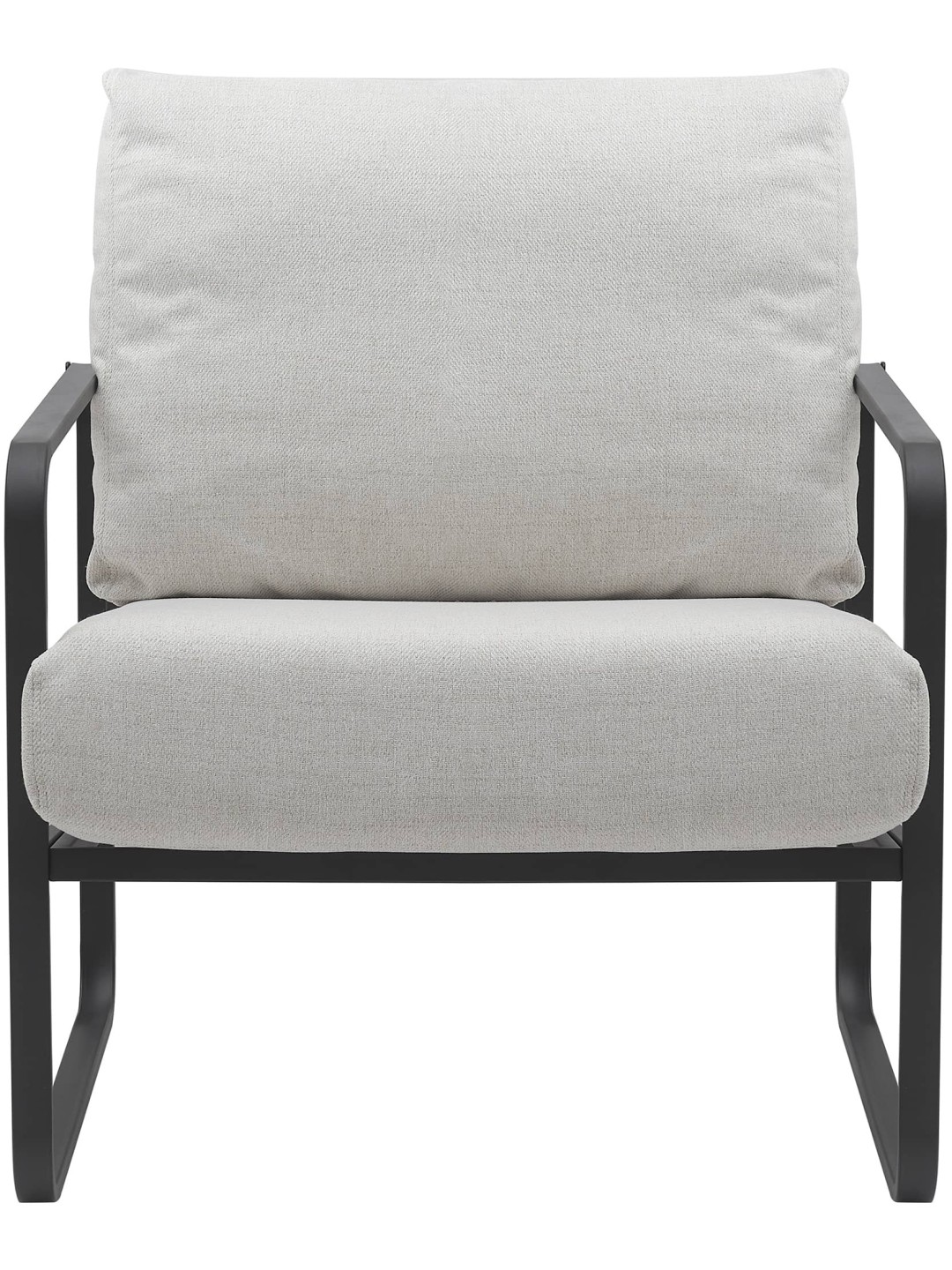 Espreguiçadeira tecido Manea, creme