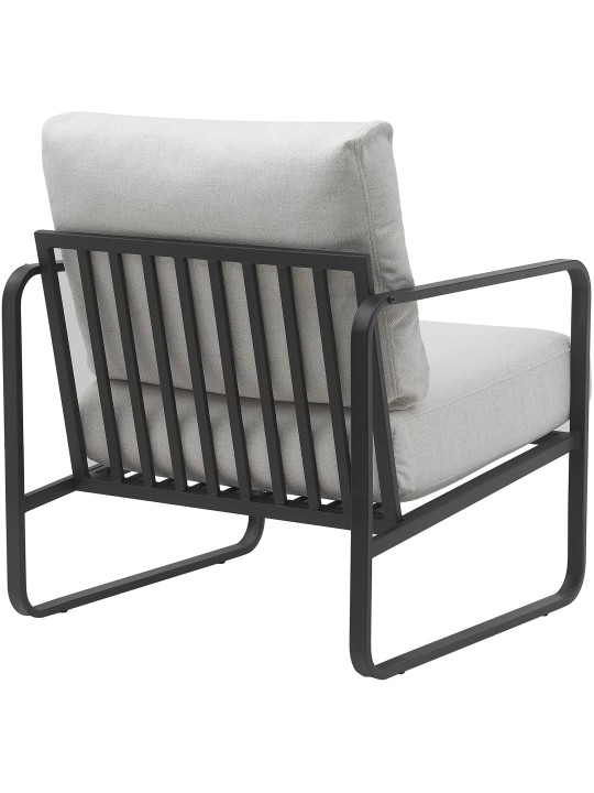 Espreguiçadeira tecido Manea, creme Espreguiçadeira tecido Manea, creme