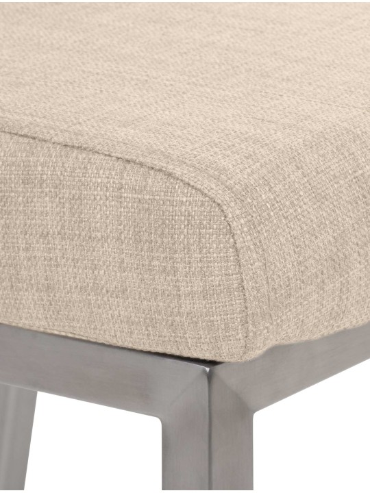 Cadeira de jantar Colmar FABRIC, creme