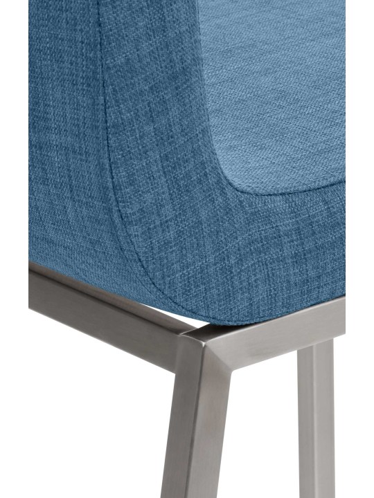 Cadeira de jantar Colmar FABRIC, azul