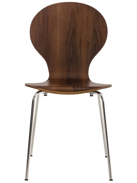 Conjunto de 2 cadeiras para visitantes Diego, nogueira