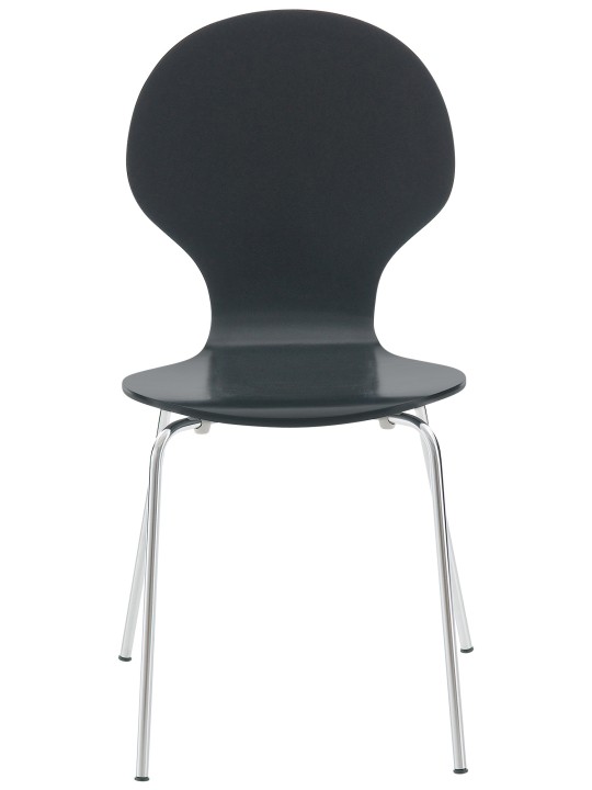 Conjunto de 2 cadeiras para visitantes Diego, preto