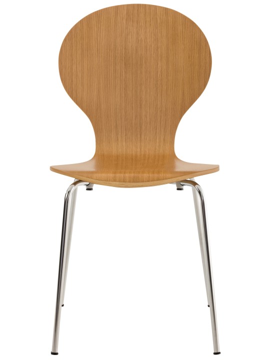 Conjunto de 2 cadeiras para visitantes Diego, carvalho