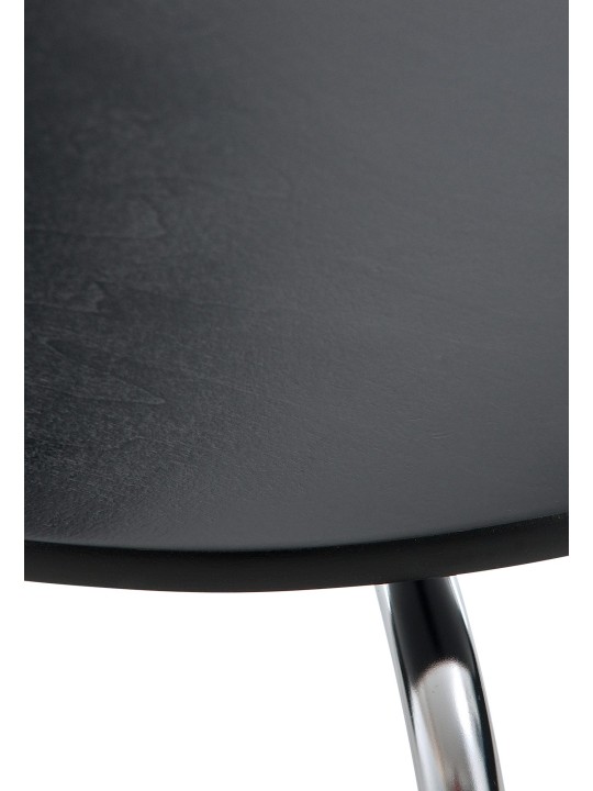 Conjunto de 4 cadeiras para visitantes Diego, preto