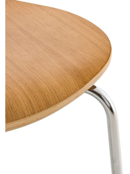 Conjunto de 4 cadeiras para visitantes Diego, carvalho