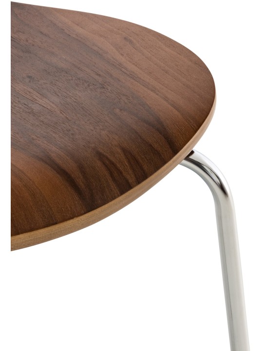 Conjunto de 4 cadeiras para visitantes Diego, nogueira