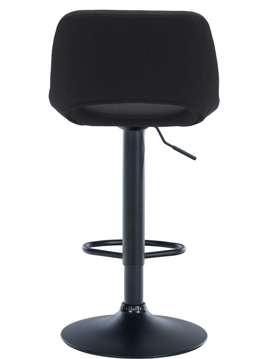 Banqueta alta tecido Camden, preto