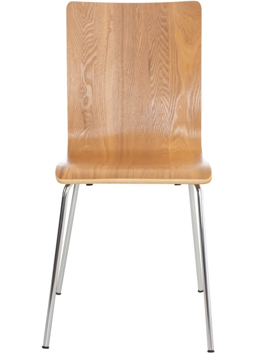 Conjunto de 2 cadeiras para visitantes Pepe, carvalho Conjunto de 2 cadeiras para visitantes Pepe, carvalho