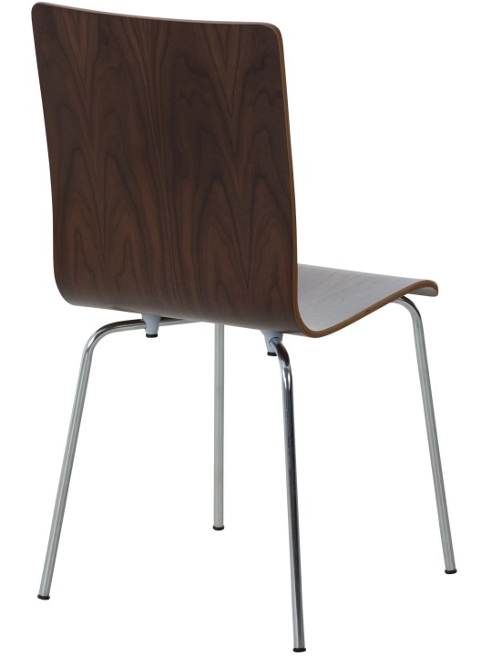 Conjunto de 2 cadeiras para visitantes Pepe, nogueira