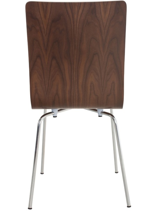 Conjunto de 2 cadeiras para visitantes Pepe, nogueira