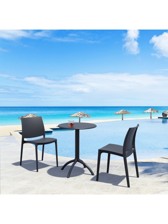 Conjunto de 2 cadeiras Maya, oliva