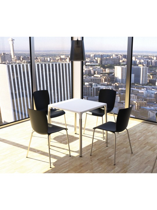Conjunto de 2 cadeiras MIO, preto