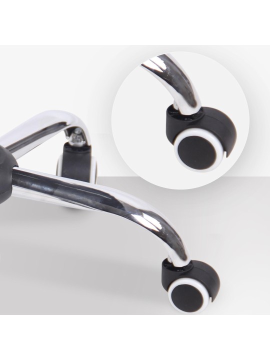 Cadeira de escritório tecido Terni, cinza escuro