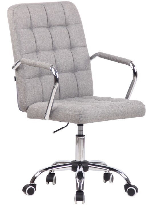 Cadeira de escritório tecido Terni, cinza