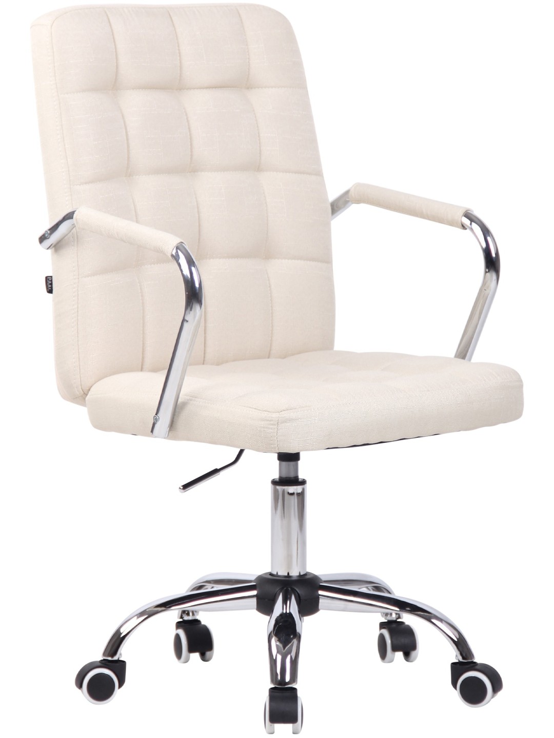 Cadeira de escritório tecido Terni, creme