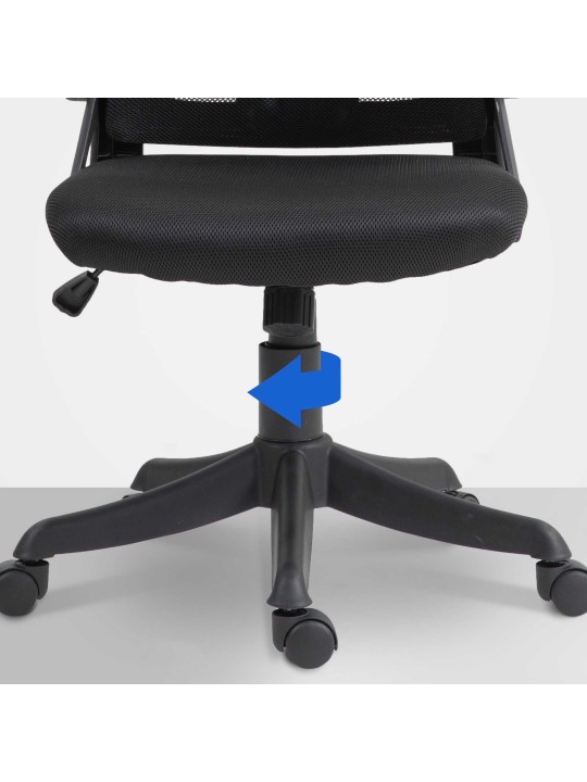 Cadeira de escritório Taos, preto Cadeira de escritório Taos, preto