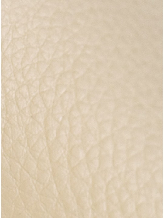 Conjunto de 2 cadeiras de jantar Foley em couro sintético, carvalho/creme