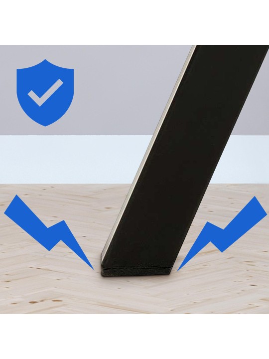 Cadeira de jantar de veludo Lewes, creme