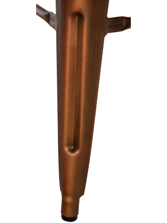 Conjunto de 2 bancos altos Mason, cobre