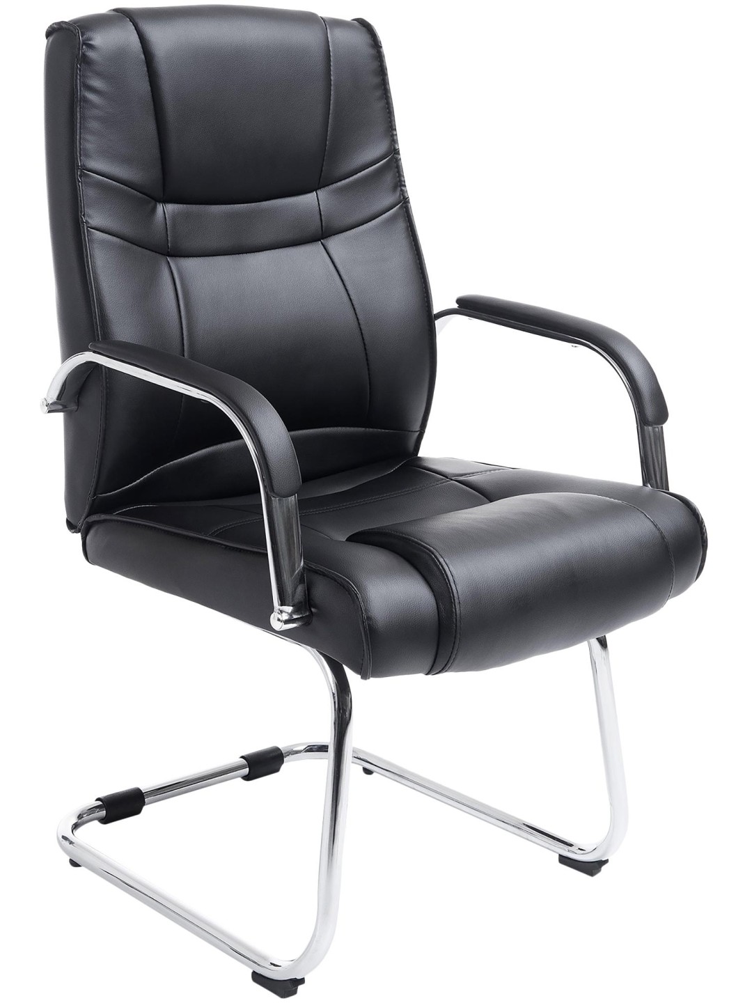 Cadeira para visitantes Átila, preto