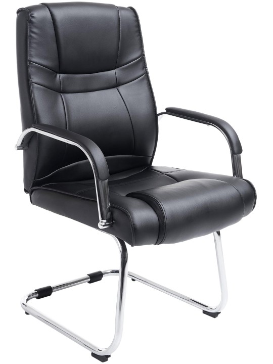 Cadeira para visitantes Átila, preto