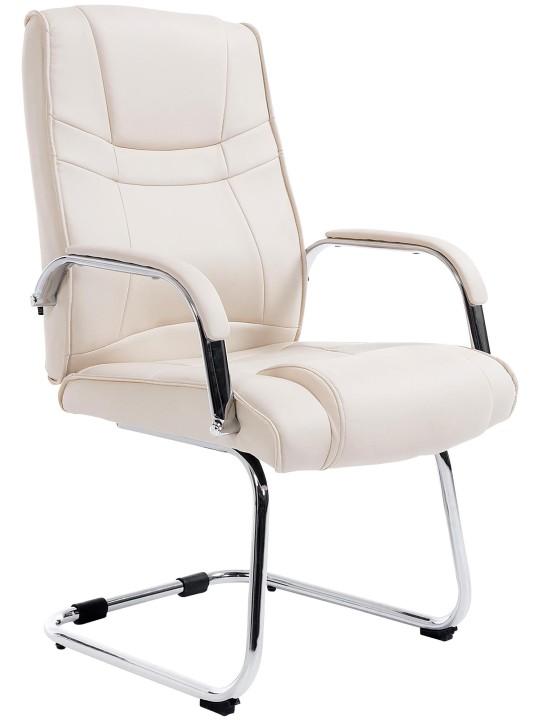 Cadeira para visitantes Átila, creme Cadeira para visitantes Átila, creme