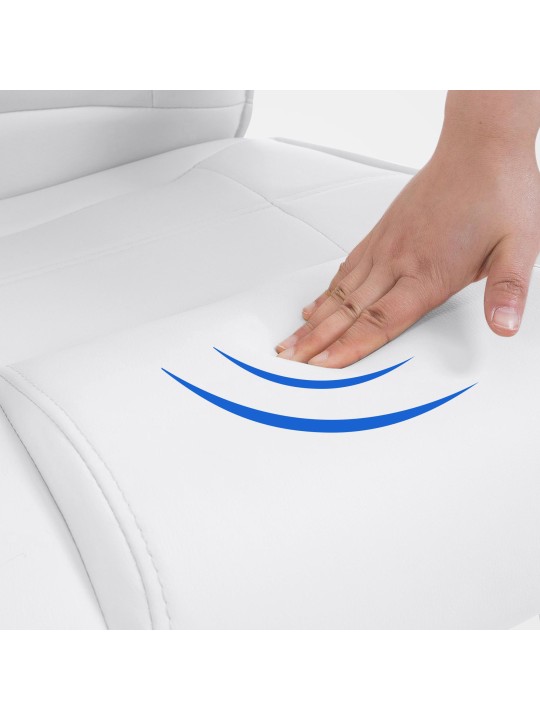 Cadeira para visitantes Átila, branco