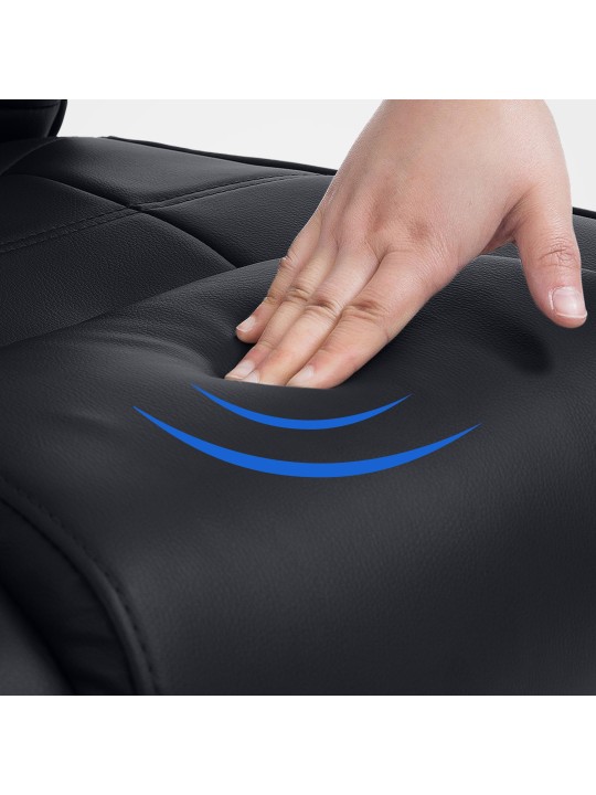 Cadeira para visitantes Átila, preto/preto