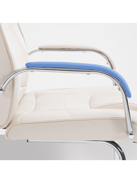 Conjunto de 2 cadeiras Átila, creme