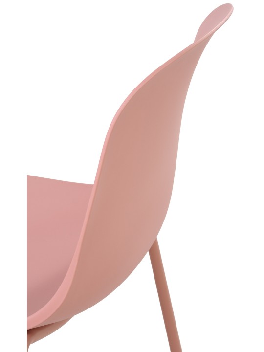 Cadeira Hardin, rosa