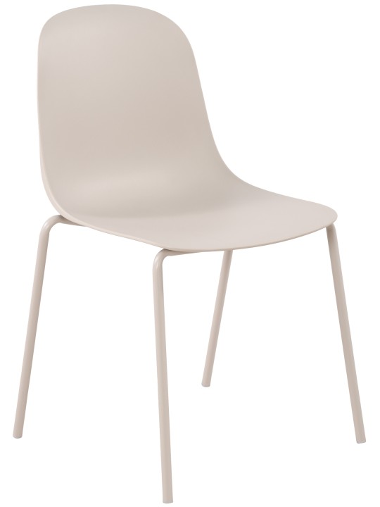 Cadeira Hardin, cinza claro