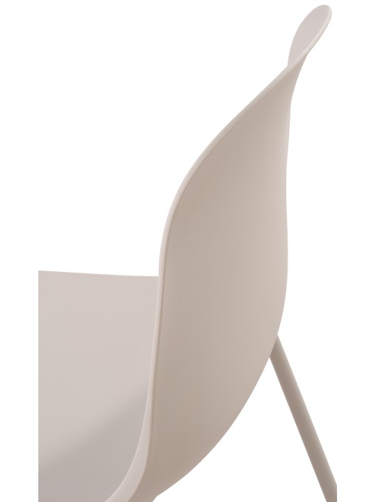Cadeira Hardin, cinza claro