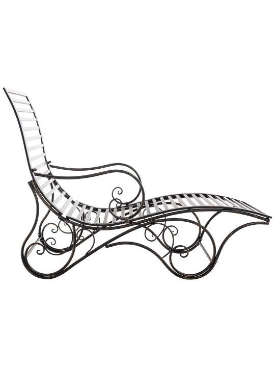 Espreguiçadeira de jardim Amiens, bronze