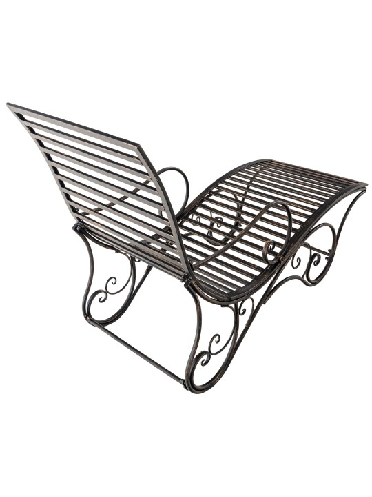 Espreguiçadeira de jardim Amiens, bronze