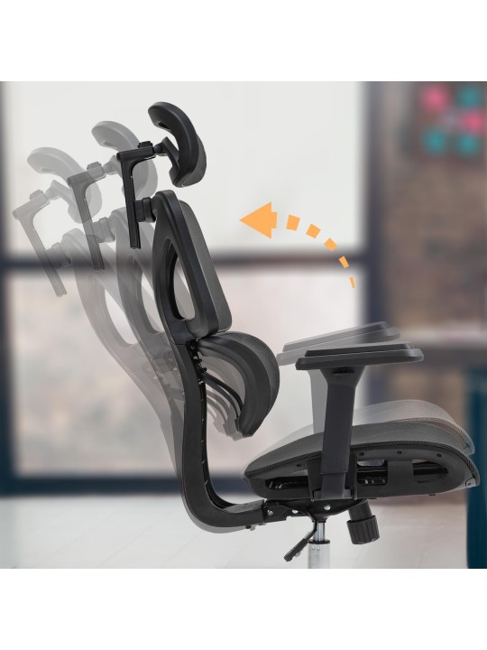 Cadeira de escritório Deshler, preto