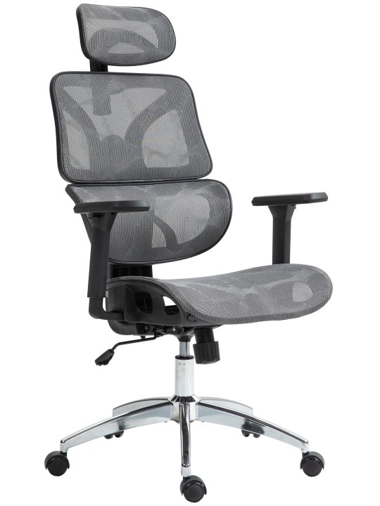 Cadeira de escritório Deshler, cinza