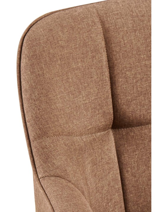 Cadeira de jantar em tecido Roseville, taupe Cadeira de jantar em tecido Roseville, taupe