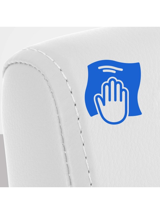 Cadeira de jantar Colmar, branco