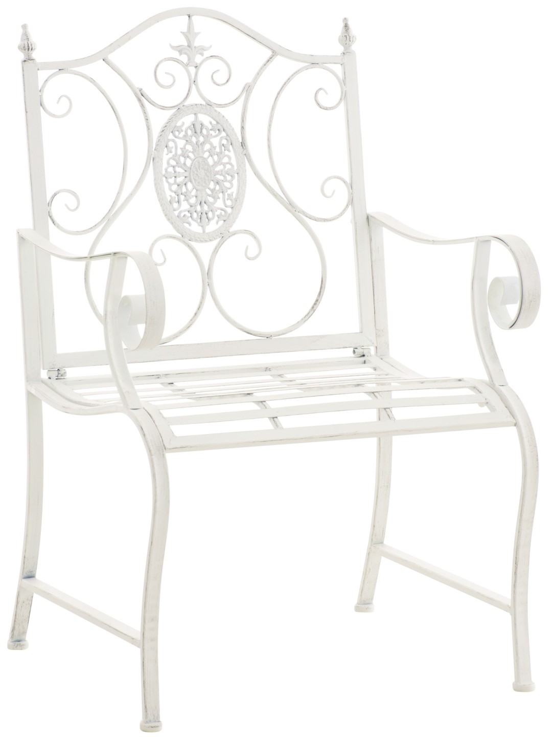 Cadeira Punjab, branco antigo