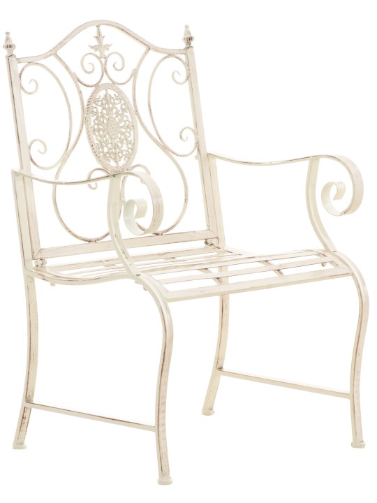 Cadeira Punjab, creme antigo