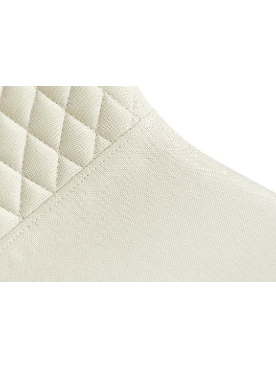 Cadeira Giverny em tecido, creme