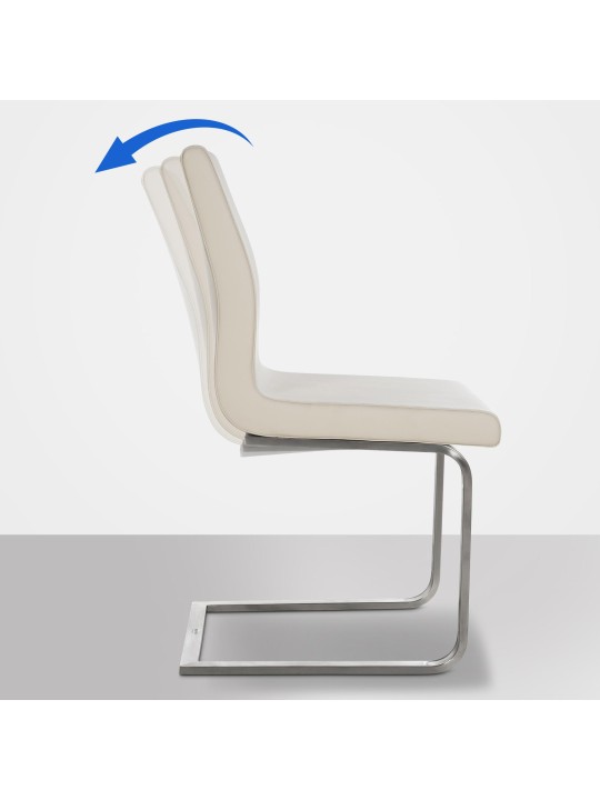 Cadeira de jantar Belfort, creme