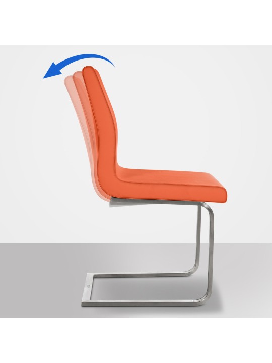 Cadeira de jantar Belfort, laranja