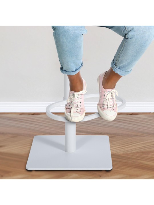 Banqueta alta tecido Damaso W, marfim